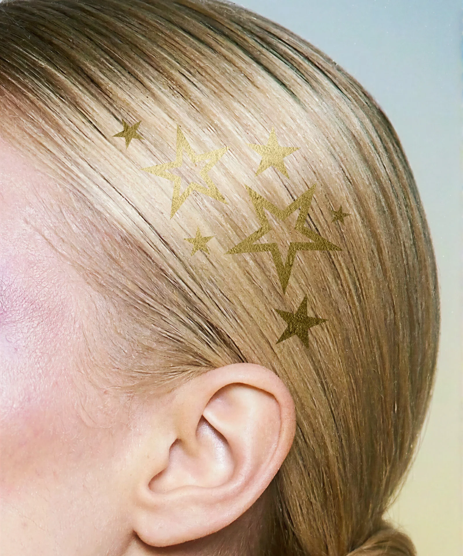 Golden Starlet Strands (Hair) - Image 4