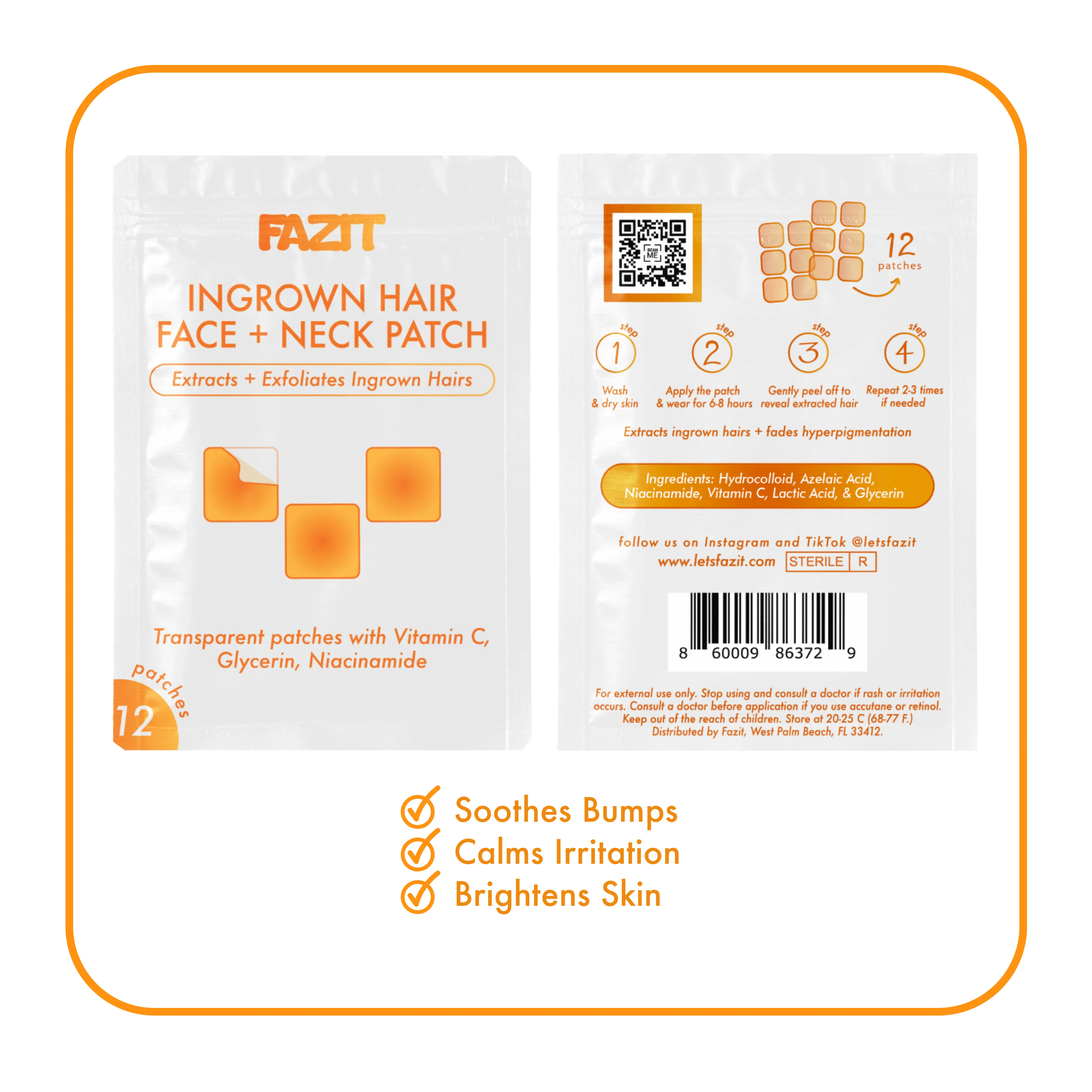 Ingrown Hair Face + Neck Beard Patch - Image 4