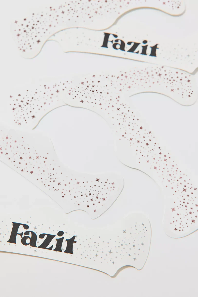Rose Gold Stardust Speckles Makeup Patches - Image 3