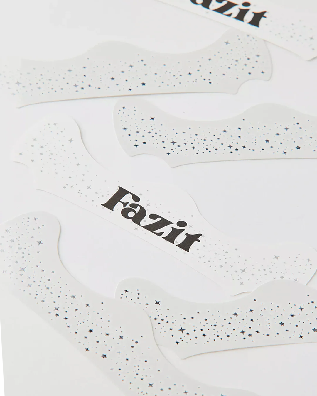 Silver Glitter Freckles Makeup Patches - Image 3