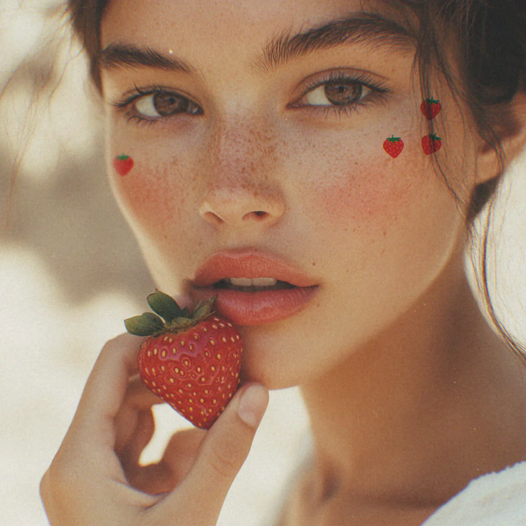 Strawberry Speckles Makeup Patches - Image 4